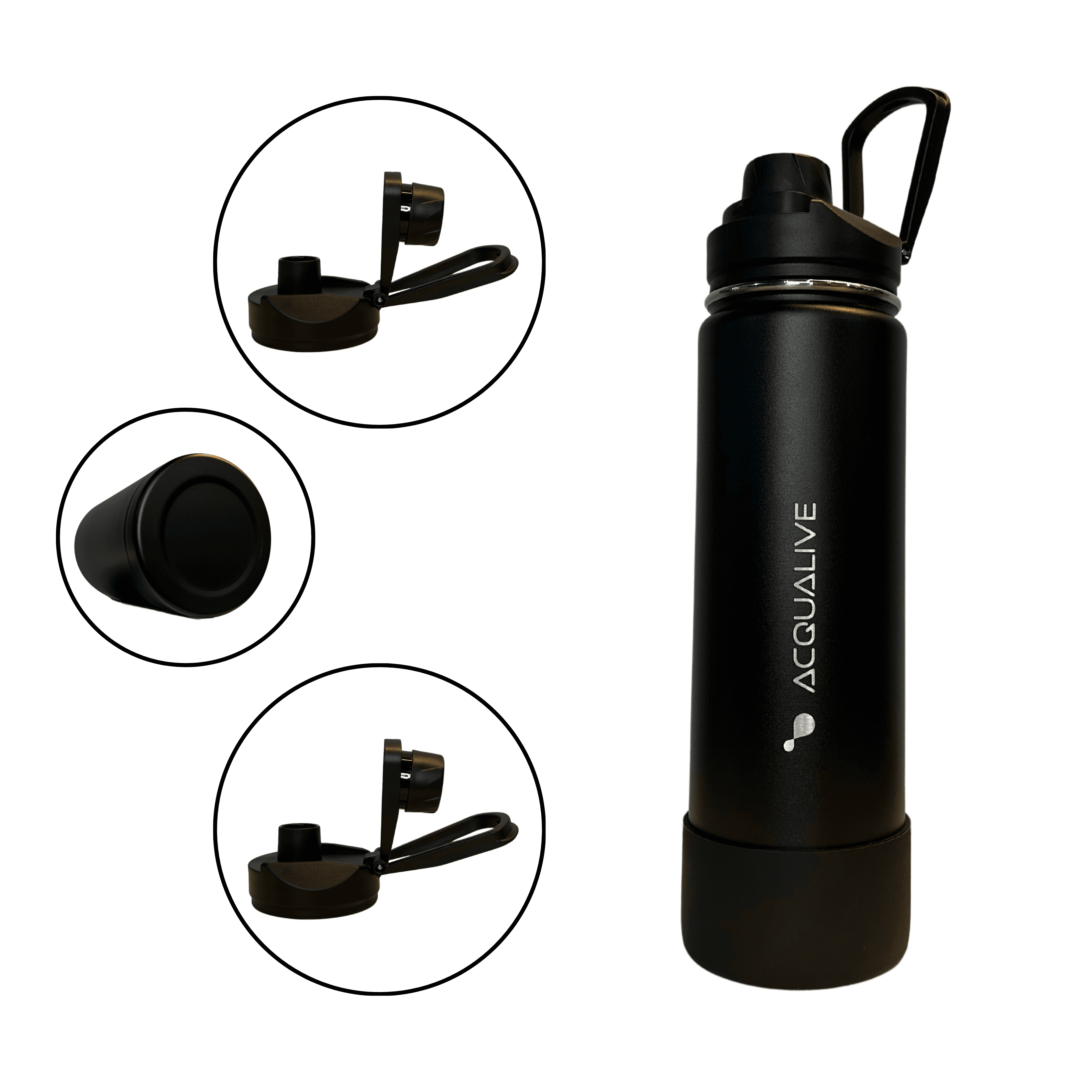 Garrafa Térmica Acqualive Preta - Acqualive