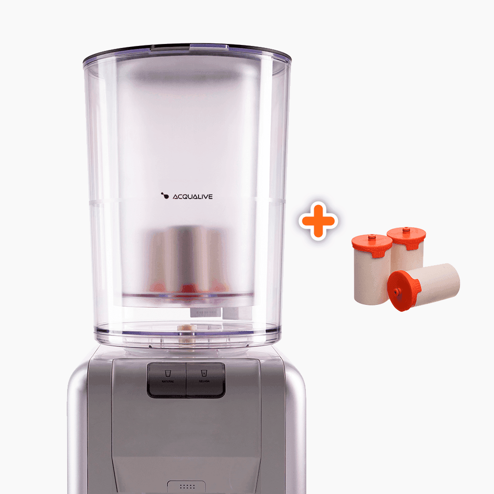 Combo Purificador de Água Acqualive Fresh V10 com Linker - Acqualive