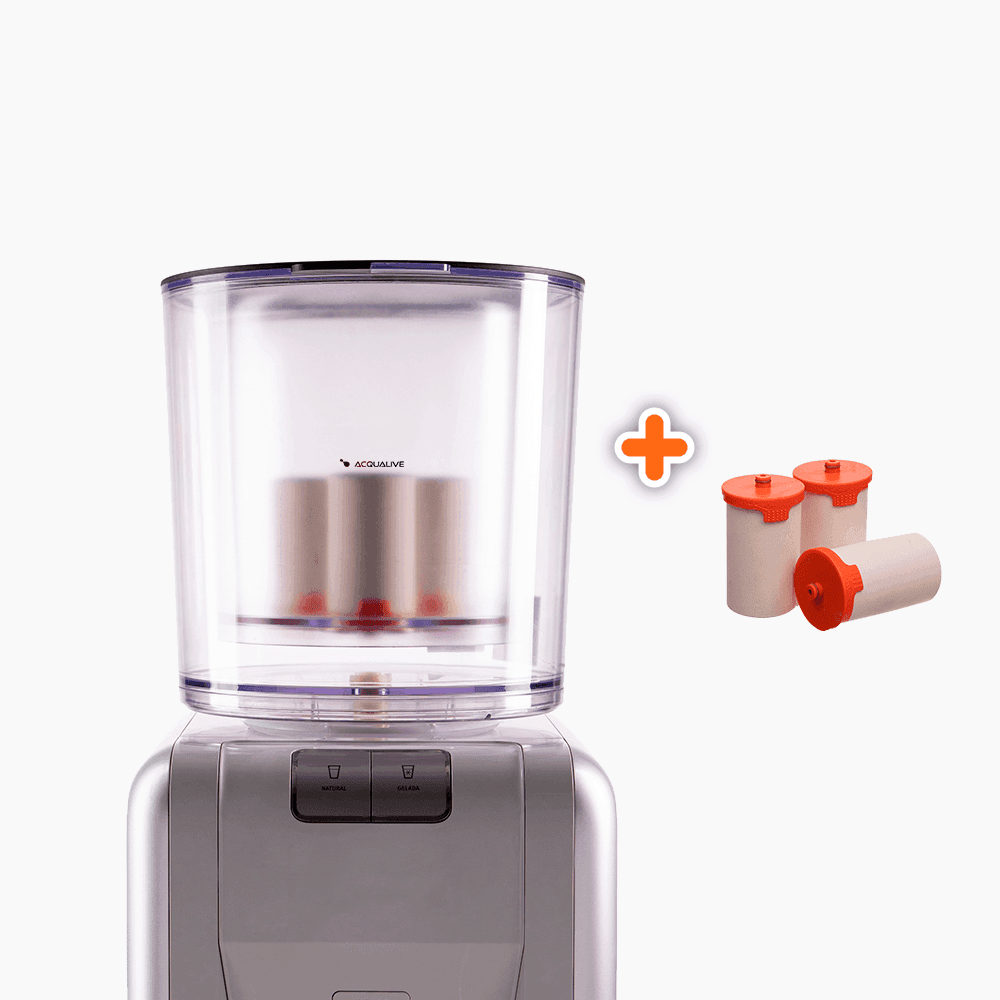 Combo Purificador de Água Acqualive Fresh V6 com Linker - Acqualive