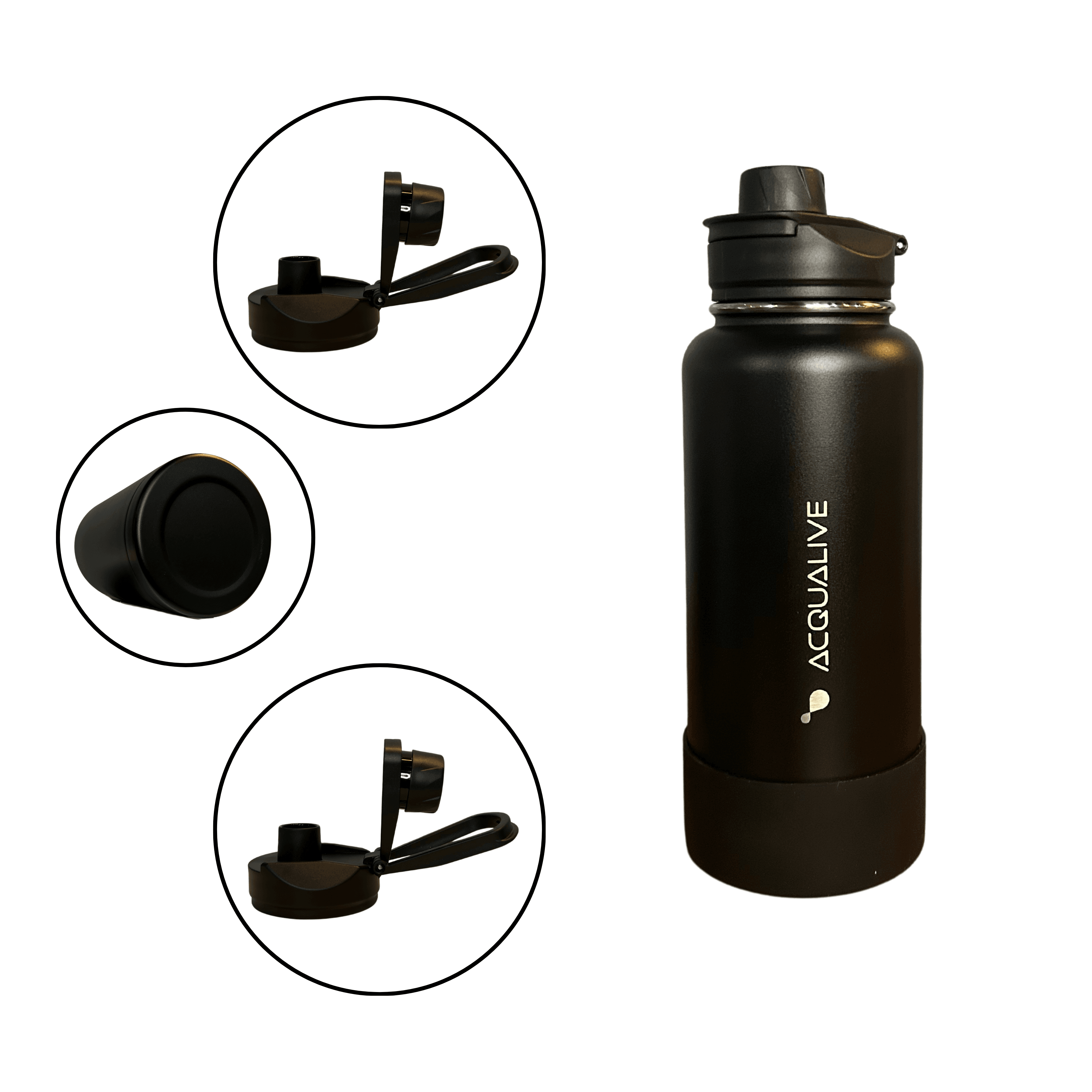 Garrafa Térmica Acqualive Preta - Acqualive