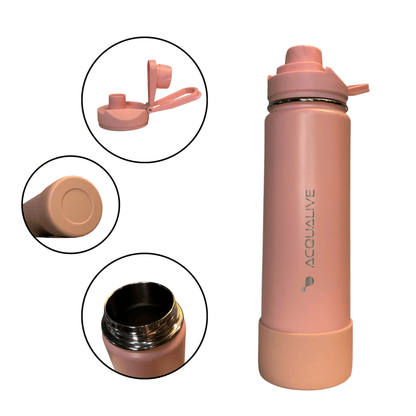 Garrafa Térmica Acqualive Rosa - Acqualive