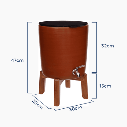 Combo Terracota + Refil Nanno V - Acqualive
