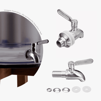 Torneira Metálica V Self - Acqualive